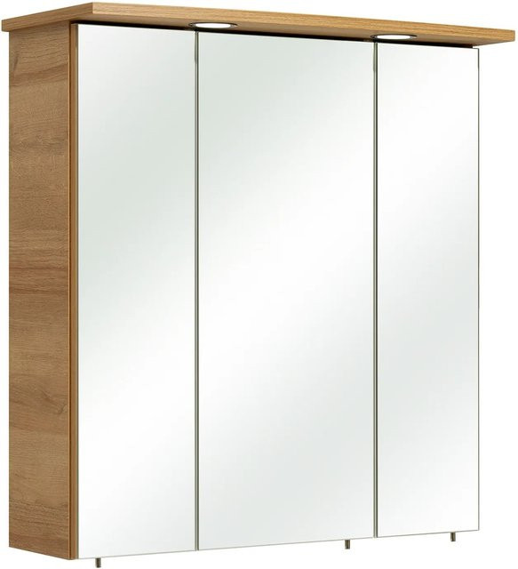 Pelipal Spiegelschrank Quickset 919 Riviera Eiche quer Nachbildung, Breite: 65 cm - Bild 1