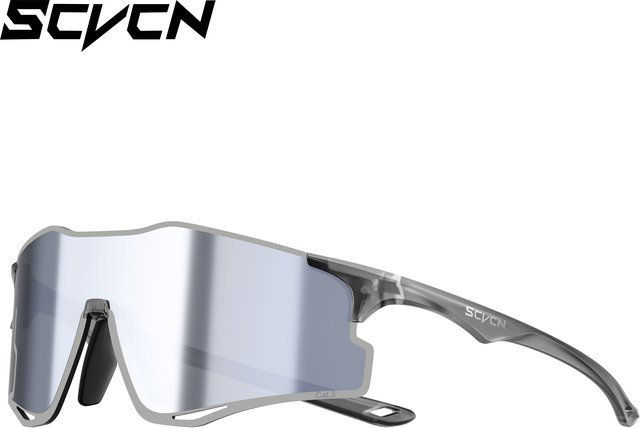 SCVCN Sonnenbrille, Vollrand, Kunststoff, Wrap - Bild 1