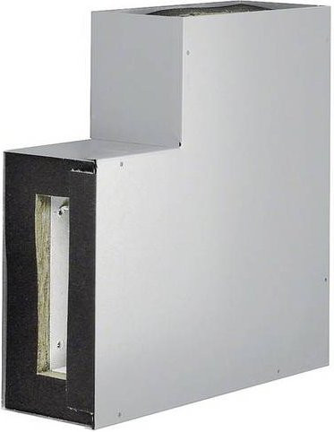Hager L6955VERZ Flachwinkel Verzinkt in Silber - Bild 1