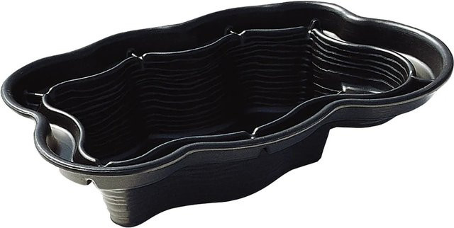 Ubbink Fertigteich Iris SIII aus PE mit einem Inhalt von 530 l, B/T/H: 130 x 50 x 205 cm - Bild 1