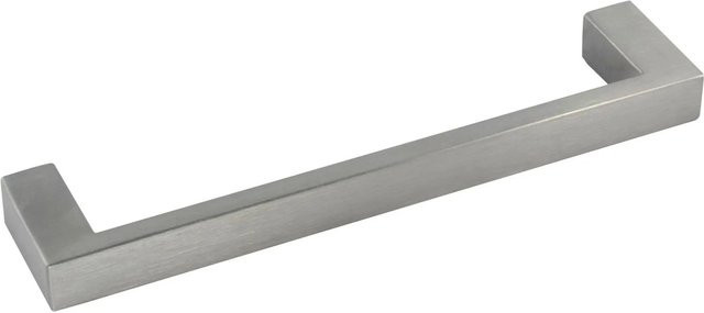 Technik Team Möbelgriff Mizar in Edelstahl Gebürstet, Farbe Silber, B/H: 128 x 140 mm - Bild 1