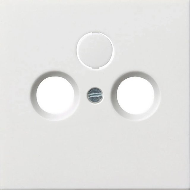 Gira Antennenabdeckung Fläche Reinweiß - Bild 1