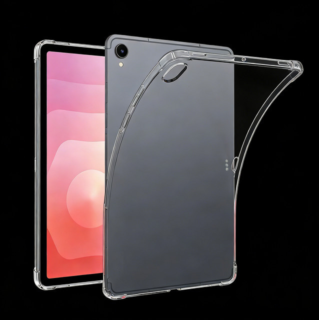 Transparente TPU Schutzhülle mit Airbag-Funktion für Samsung Galaxy Tab S11 11 Zoll und Samsung Galaxy Tab S10 FE / S10 Lite 10,9 Zoll - Bild 1