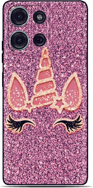 Bunte Handyhülle mit Bild für Blackview Wave 9C 8C 6C Shark 9 A100 A96 A95 A90 A85 A80 A70 A55 A53 A52 A200 Pro in Multicolour und Pink - Bild 1
