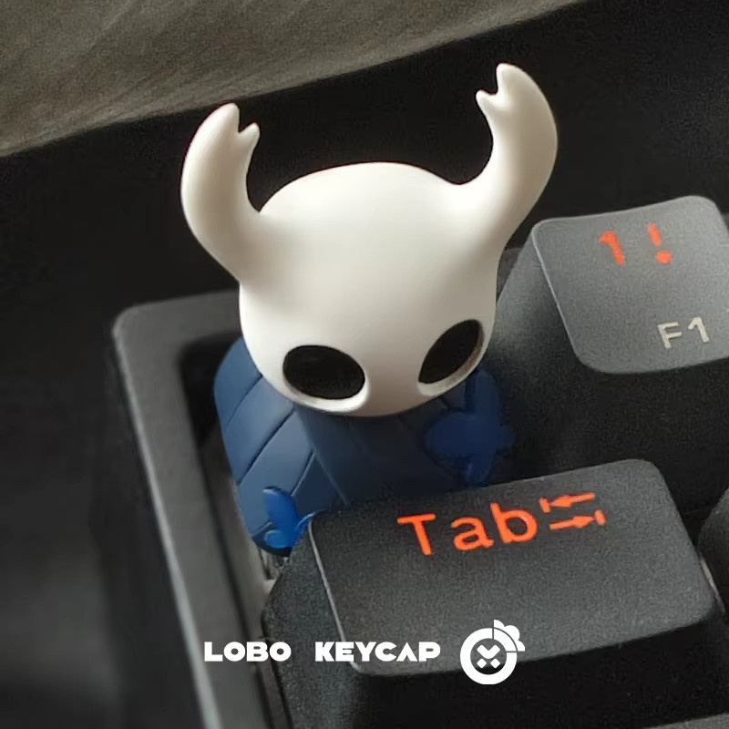 The Hollow Knight Tastenkappe für mechanische Tastaturen, transparentes Kunstharz, ESC-Taste, Anime Design - Bild 2