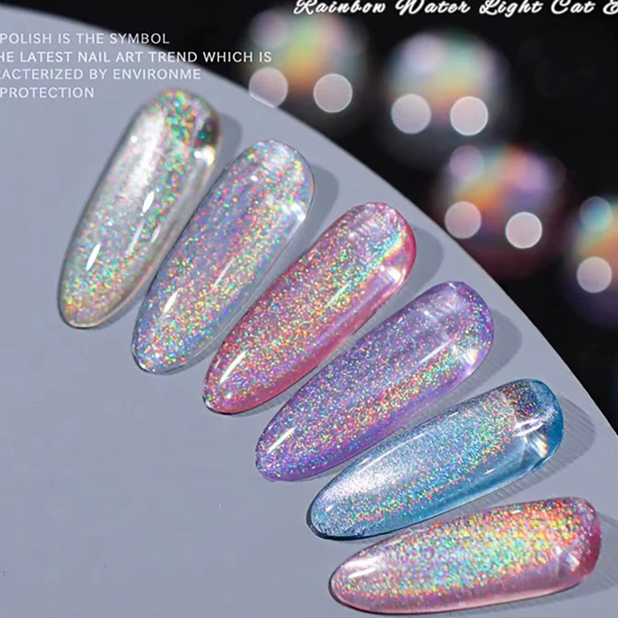 MISS SHAKA Magnetischer Gel-Nagellack, Regenbogen Aurora, 12 ml - Bild 2