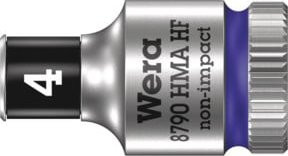 Wera Zyklop-Steckschlüsseleinsatz 8790 HMA HF mit 1/4 Zoll Antrieb und Haltefunktion aus Chrom-Vanadium - Bild 1