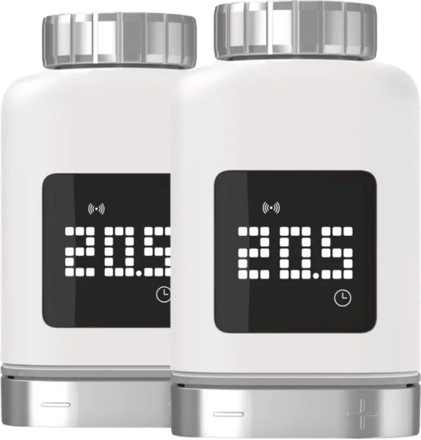 Bosch Smarter Thermostatkopf 2 Doppelpack in Weiß mit WiFi und App-Steuerung für Smart Home Integration - Bild 1