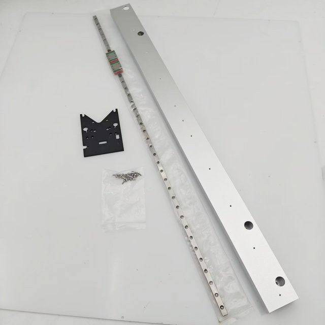 Anycubic Kobra 3 MAX Upgrade-Kit für X-Achsen-Linearschienen MGN7C in Silber und Weiß - Bild 1