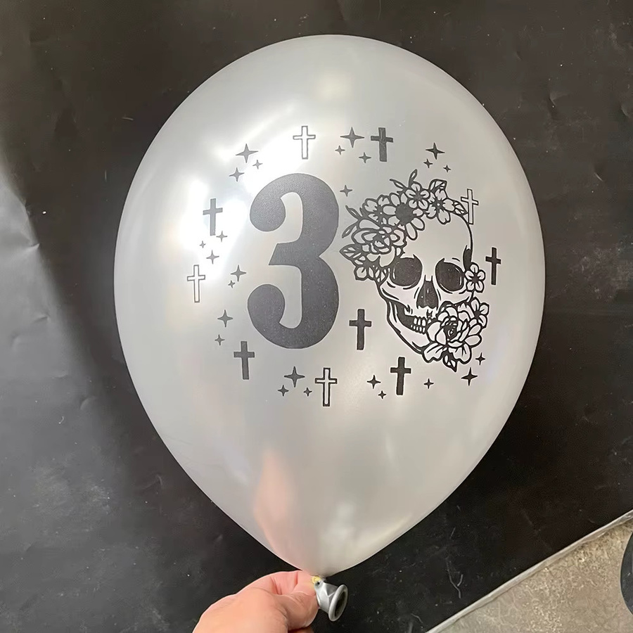 AADECORZZ Rip to my 20s Luftballons in Schwarz für die Geburtstagsdekoration - Bild 3