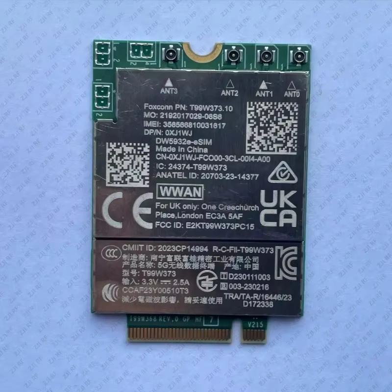 Dell DW5932e eSIM T99W373 5G Modul für Latitude 7350 7450 7650 gebraucht - Bild 2