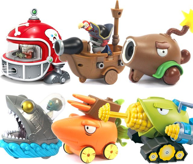 SHI JI YI GAO Plants vs Zombies 2 Mechanischer Hai Wild West Gargantuar, Spielfiguren, Modellfiguren - Bild 1