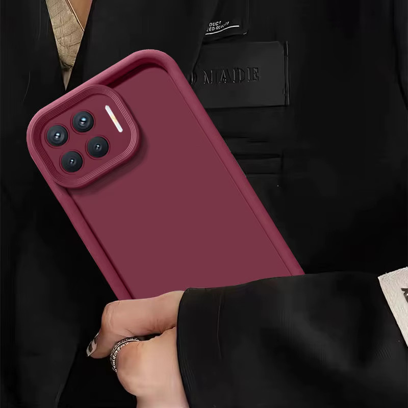 EUCAGR Luxus Matte Softcase Schutzhülle für OPPO A93 4G, Oppo F17 Pro 4G, OPPO Reno4 Lite 4G und Reno4F in Weiß - Bild 2