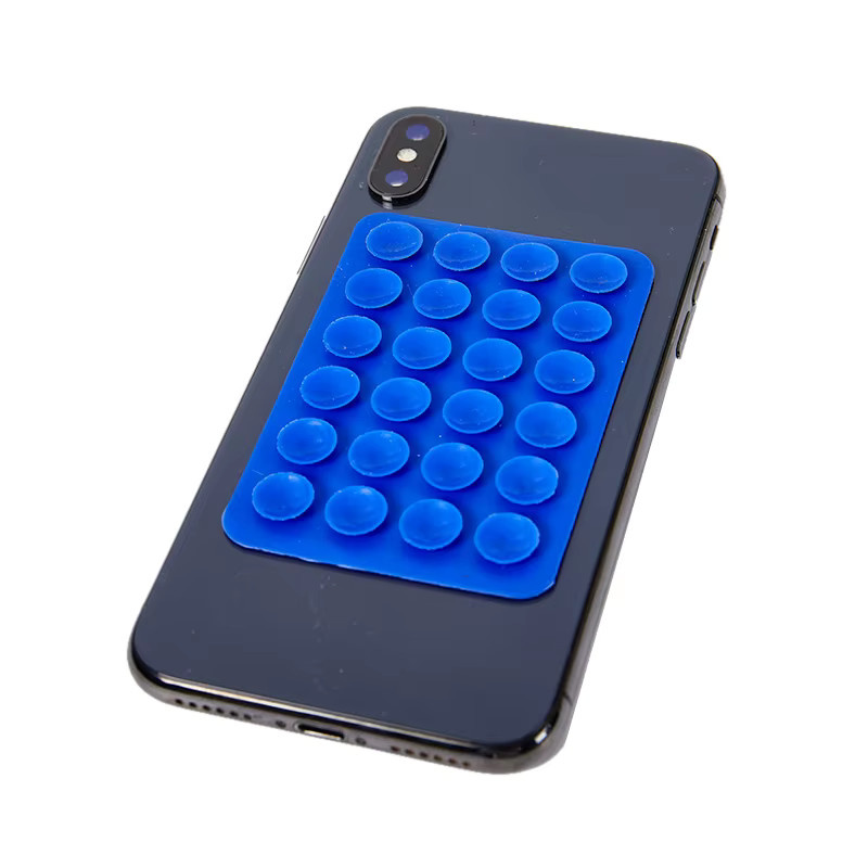 Silikon-Saugnapf in Grau zur Handy-Befestigung als Ersatz-Saugnapf-Pad für eine feste Halterung - Bild 2