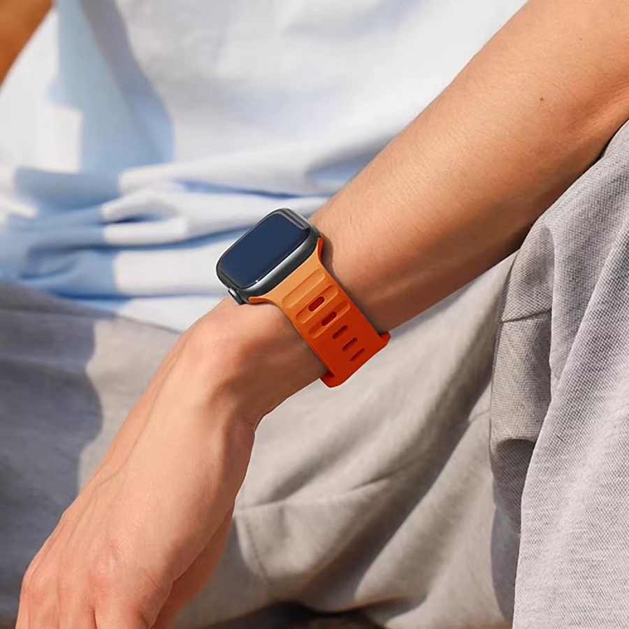 samusak Uhrenarmband Silikon, Unisex - Bild 4