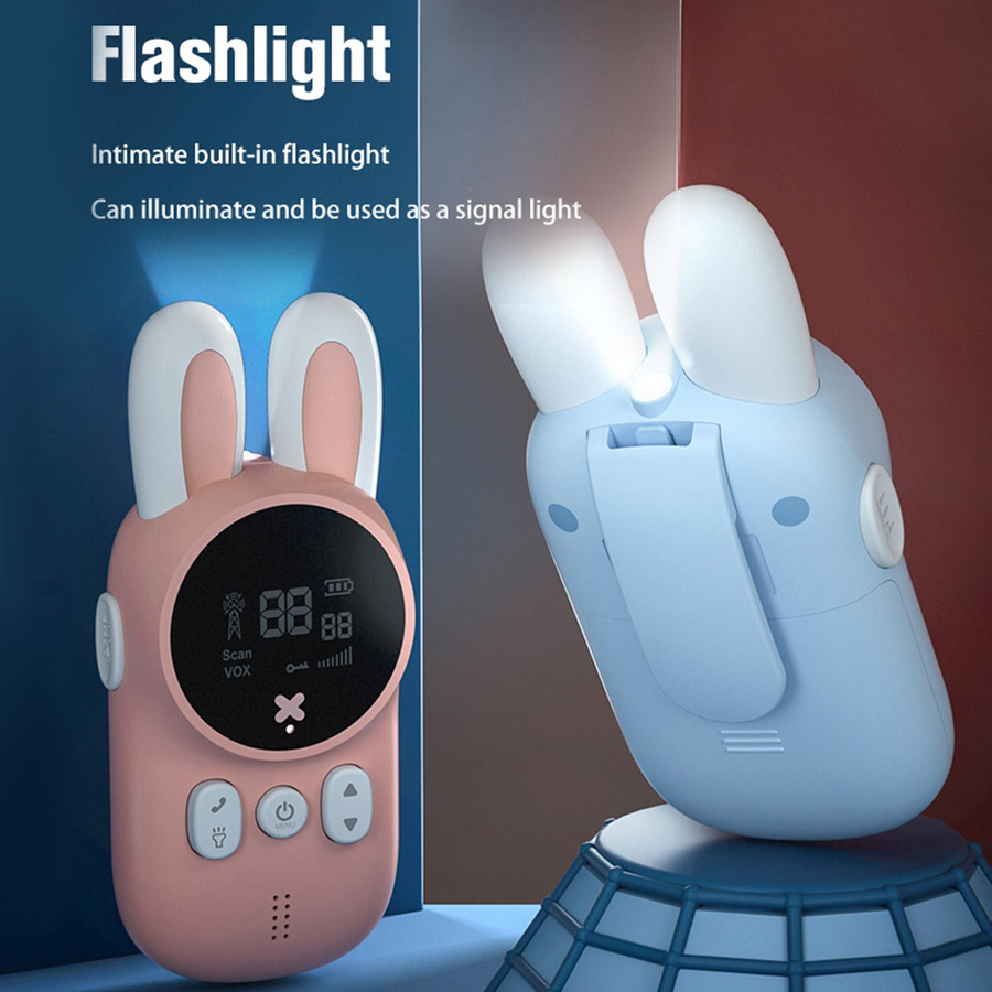 TOMTOP JMS Walkie Talkie mit Taschenlampe - Bild 2