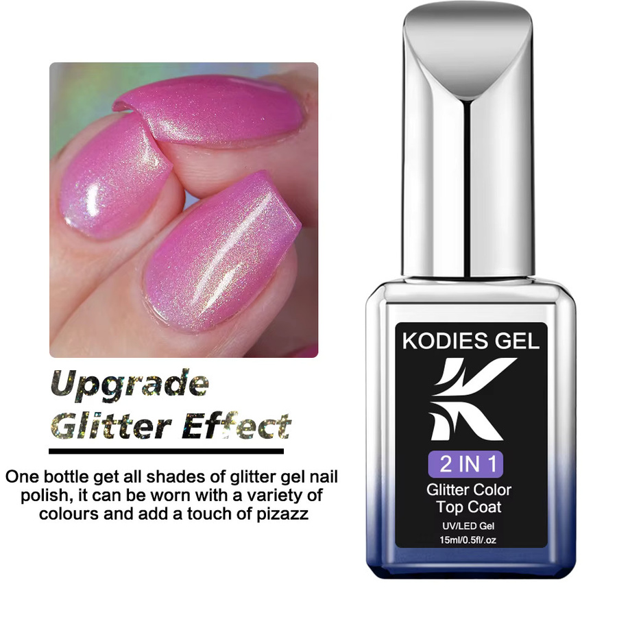 KODIES Gel-Nagellack, Gold, 15 ml - Bild 4