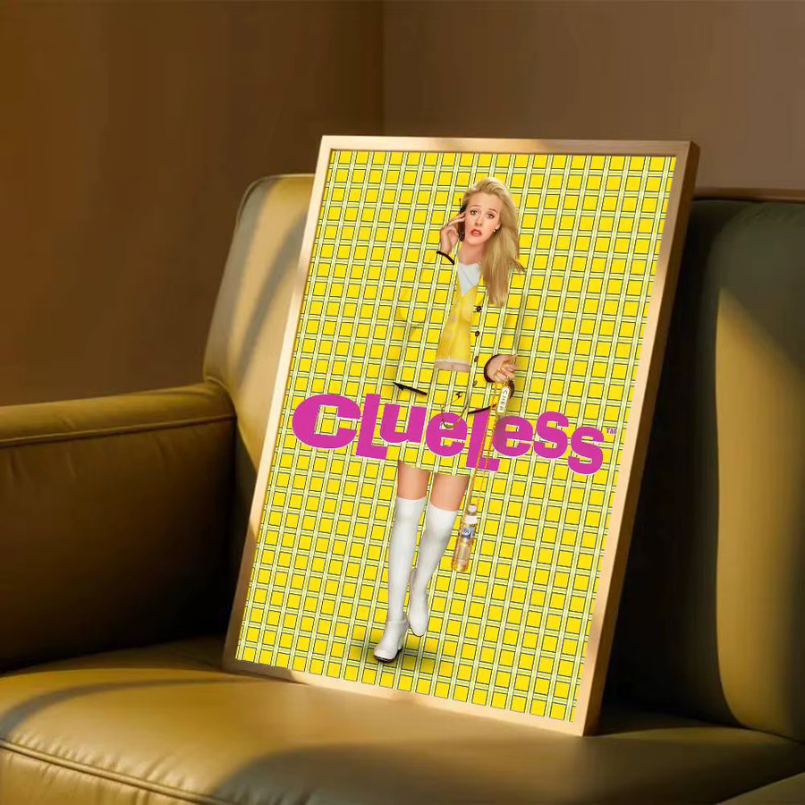 Selbstklebendes Clueless Film- und Anime-Poster in HD-Qualität als Retro Wandkunst für deine Kawaii Raumdekoration - Bild 3