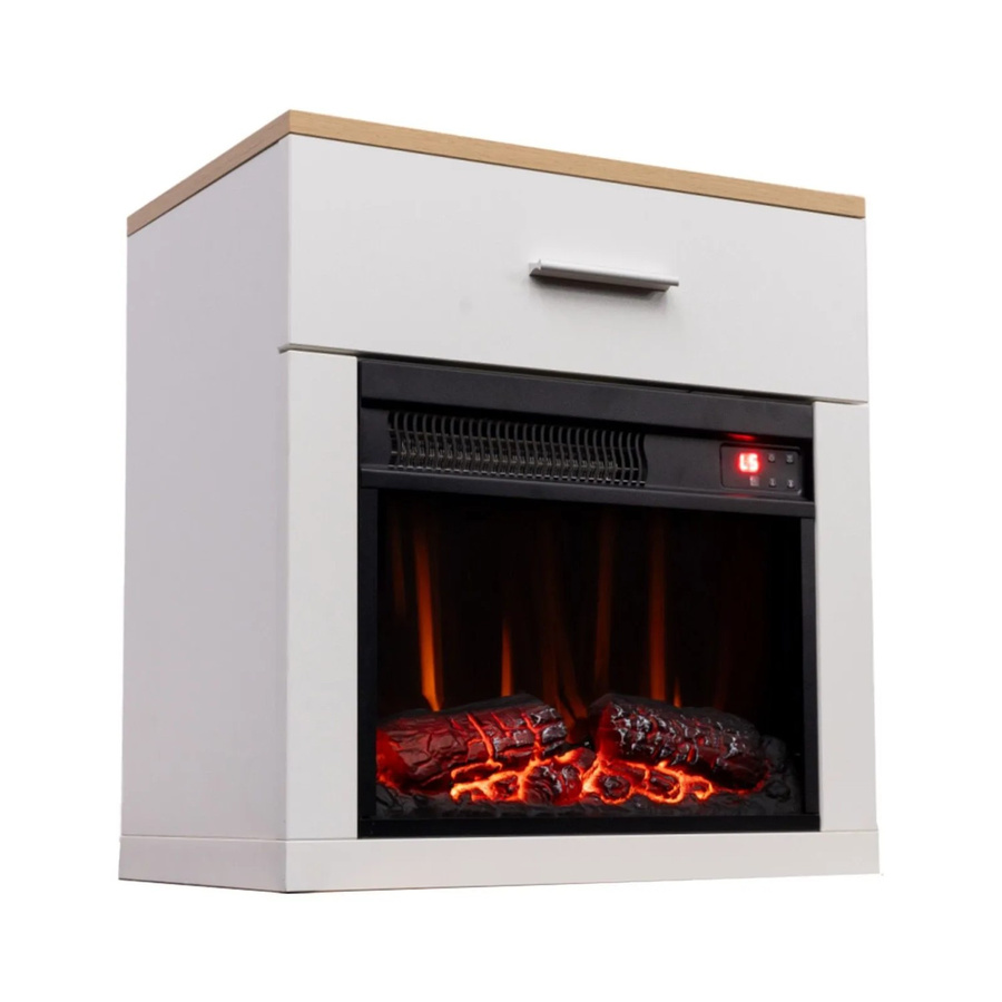 HOMAVO Elektrokamin mit Nachttisch 1000W 14 Zoll - Bild 2
