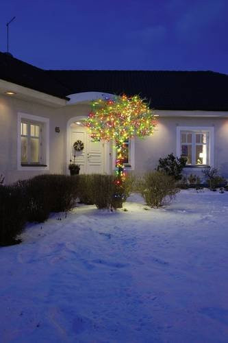 Konstsmide Micro LED Lichterkette mit 180 bunten LEDs für innen und außen, netzbetrieben, mehrfarbig - Bild 1