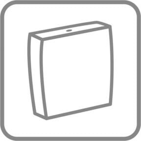 Villeroy & Boch Spülkasten Avento in Weiß mit DualFlush-Taste und seitlicher oder hoher Zulaufmöglichkeit - Bild 1