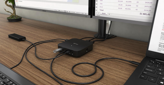 i-tec USB-C Dockingstation mit HDMI, DisplayPort und 100 W Power Delivery in Schwarz - Bild 2