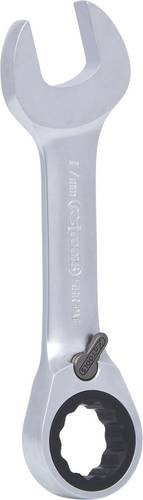 KS Tools GEARplus Ratschenringmaulschlüssel aus Chrom-Vanadium in Silber, Schlüsselweite 17 mm - Bild 1