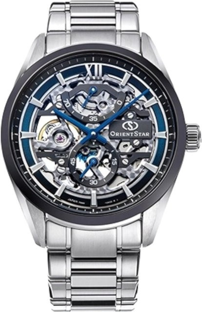 Orient Star Herrenuhr Automatik, Edelstahl, Blau, 39 mm, 5 ATM - Bild 1