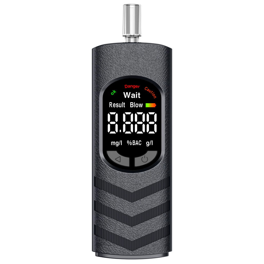 PHONEPACE Digitaler Alkoholtester mit LCD-Display in Schwarz - Bild 3