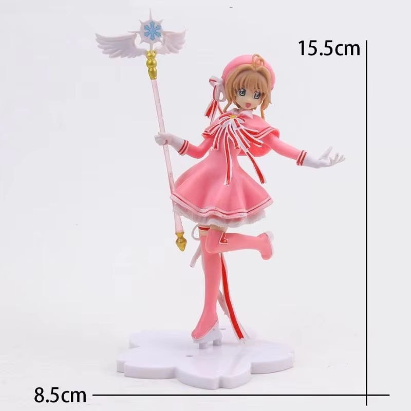 Bandai Card Captor Sakura Actionfigur aus PVC in Rosa, 15 cm Höhe - Bild 4