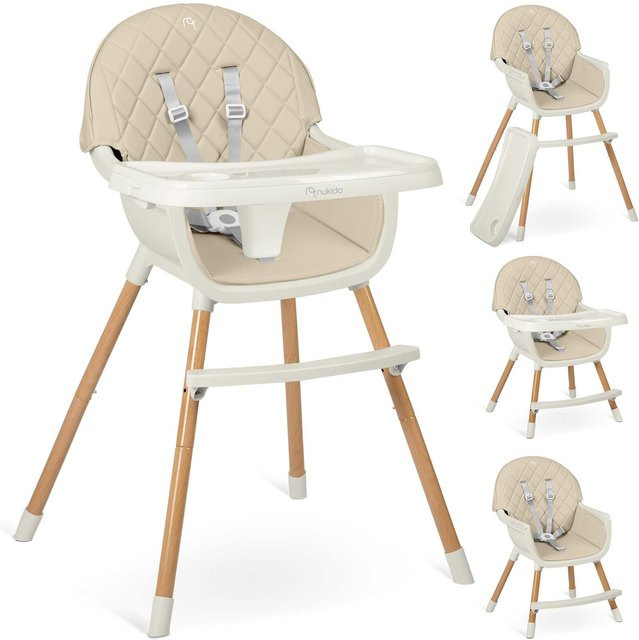 NUK Lilo Hochstuhl in Beige - Bild 1