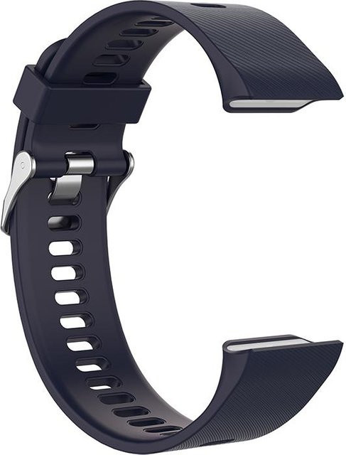 OutsideWorld Uhrenarmband Silikon, Navy Blue Black, Unisex - Bild 1