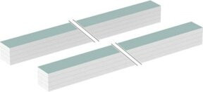 Geberit Duofix Paneelstreifen verleimt, grau, Länge: 300 cm, Breite: 5 cm, Höhe: 5 cm - Bild 1