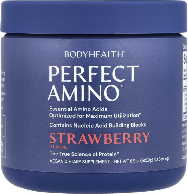 BodyHealth Perfect Amino, Erdbeergeschmack, 195,9 g, Unisex - Bild 1