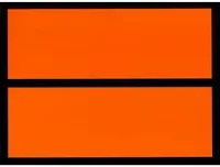 Dössel & Rademacher DR-Label Hinweisetikett Kesselwagen in Orange und Schwarz aus Kunststoff - Bild 1