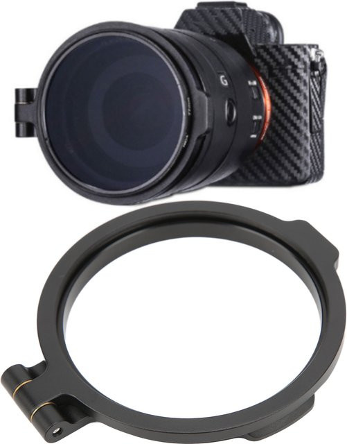 Qiilu Objektivadapter in Schwarz für Weitwinkel, Prime und Zoom-Objektive - Bild 1