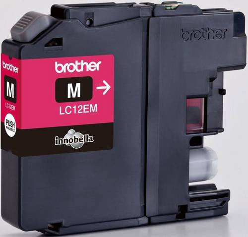 Brother Original Tintenpatrone LC-12EM Magenta für Inkjet-Drucker - Bild 1