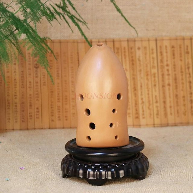 Dayuxun Keramik Xun Musikinstrument, Rot, ab 3 Jahren - Bild 1