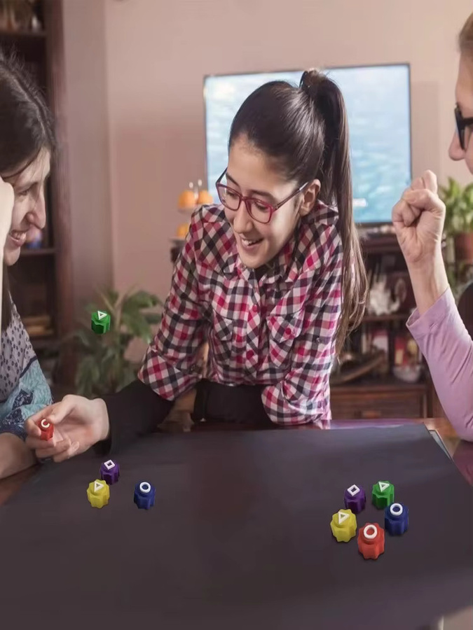 Meade Tragbares Stressabbau-Spiel, pädagogisches interaktives Eltern-Kind-Spielzeug, Bunt / Mehrfarbig - Bild 6