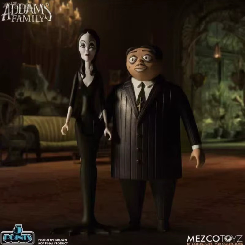 Bandai Die Addams Family Anime-Figur, Einzelfigur, Kunststoff - Bild 2