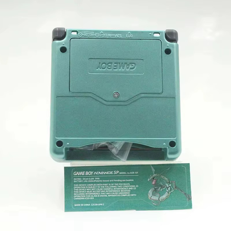 Bandai Pokémon Rayquaza Limited Edition GBA SP-Verpackungs- und Muschel-Set, Hülle mit Verpackungsbox - Bild 2