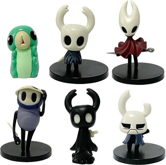 Yiran toy 1 Hollow Knight Figuren-Set 6-teiliges Set PVC Bunt - Bild 1
