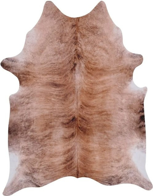 Vercai Rugs Teppich Nova Skins Braun mit Animal Print, B/T: 130 x 155 cm - Bild 1