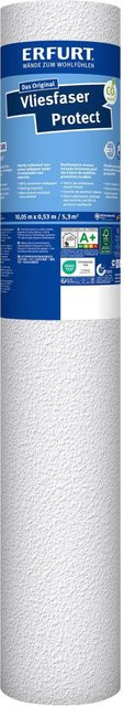 Erfurt Vliestapete Protect 208 weiß, B/L: 53 x 1005 cm - Bild 1