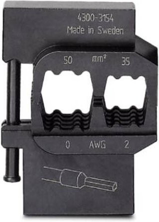 Phoenix Contact Crimpfox-M 50/DIE 1212082 Crimpgesenk für Aderendhülsen 35 bis 50 mm² in Schwarz - Bild 1