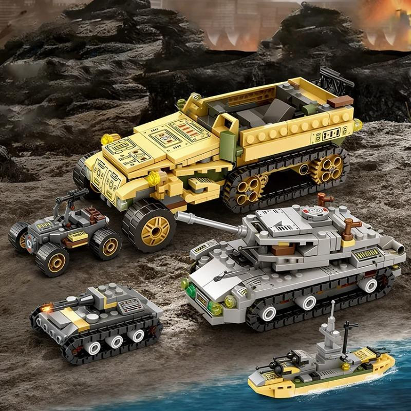 Linyi toy Gepanzertes Kampffahrzeug Bausteine ab 14 Jahren - Bild 4