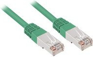 Sharkoon Patchkabel RJ45 Cat.5e SFTP Ethernet LAN grün, Länge: 1,5 m - Bild 1