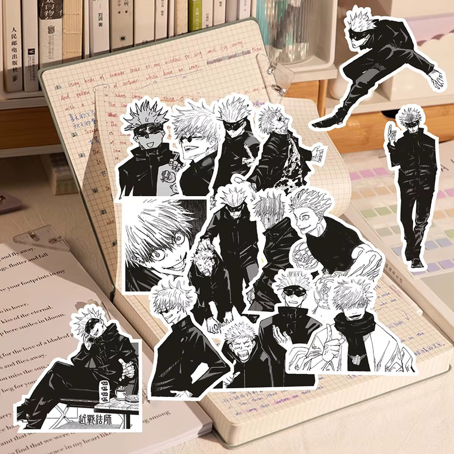 Bandai Jujutsu Kaisen Satoru Gojo Aufkleber, Bunt / Mehrfarbig - Bild 4