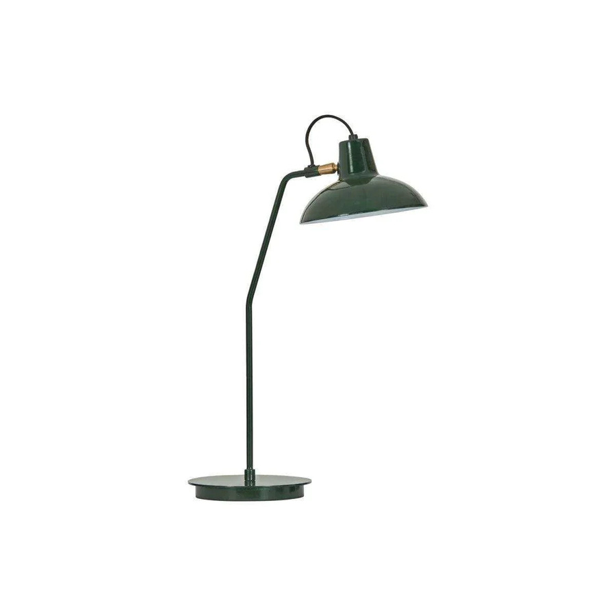 House Doctor Tischlampe Task in Grün aus Eisen und Messing, Höhe: 50 cm - Bild 1