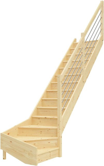 Dolle Wangentreppe Paris in Braun für eine Raumhöhe bis 318 cm - Bild 1